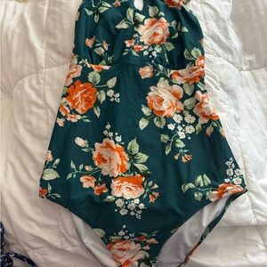 Floral One-Piece Swimsuit